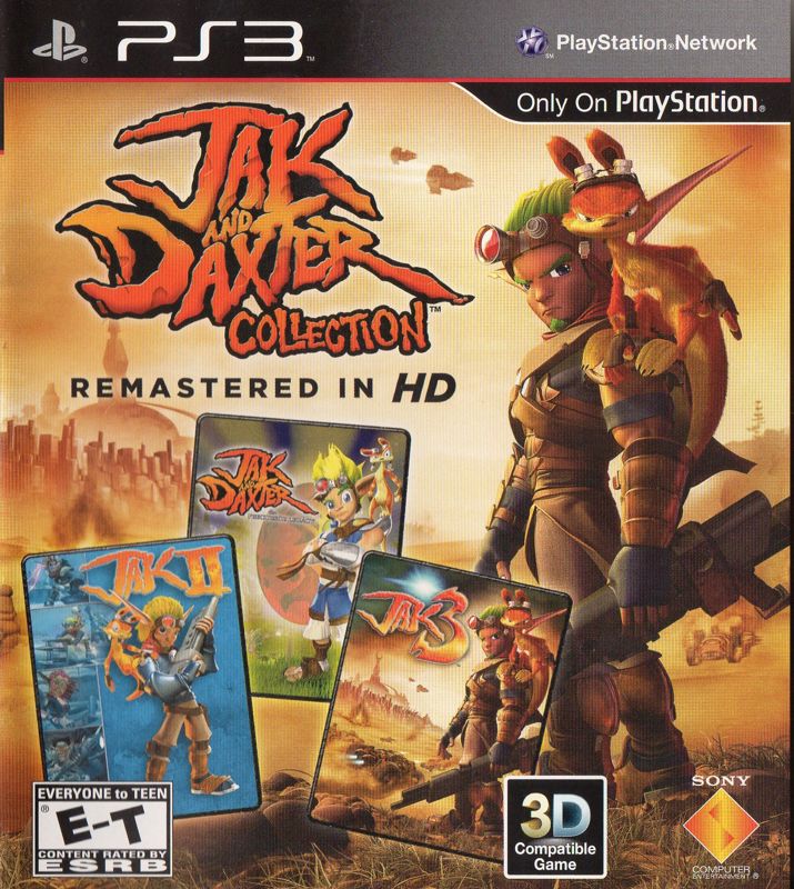 Jak and Daxter Collection box art for Playstation 3